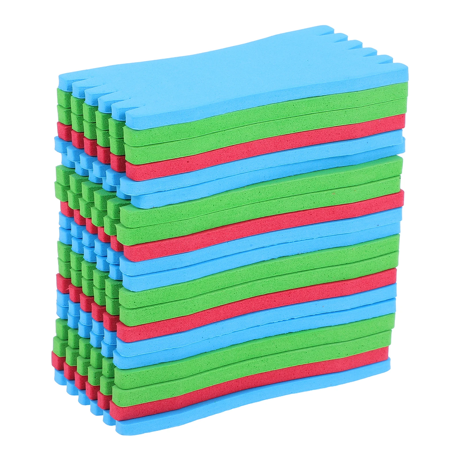 

20pc Foam Fishing Line Bobbin Sponge Spool Colorful Winding Sheet Portable Hook Protector Headphone Cable Holder Lightweight