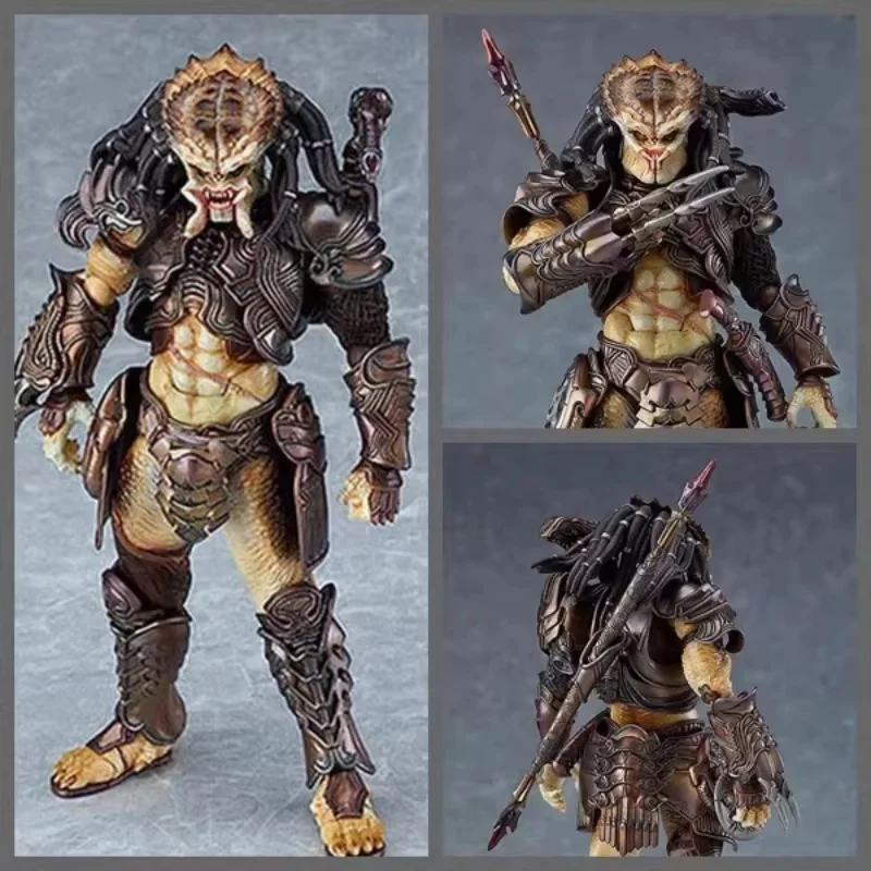 

Figma SP-109 16cm Predator 2 Articulated Action Figure Sci-Fi Hunter Character Model Toy With Bio-Mask Ornament Boy Gifts