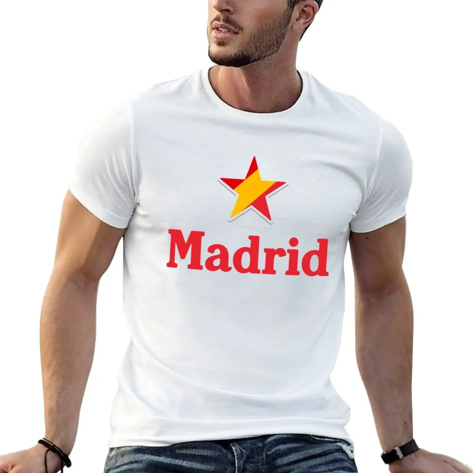 Stars of Spain - Madrid T-Shirt Sports Casual Breathable Tee Shirt