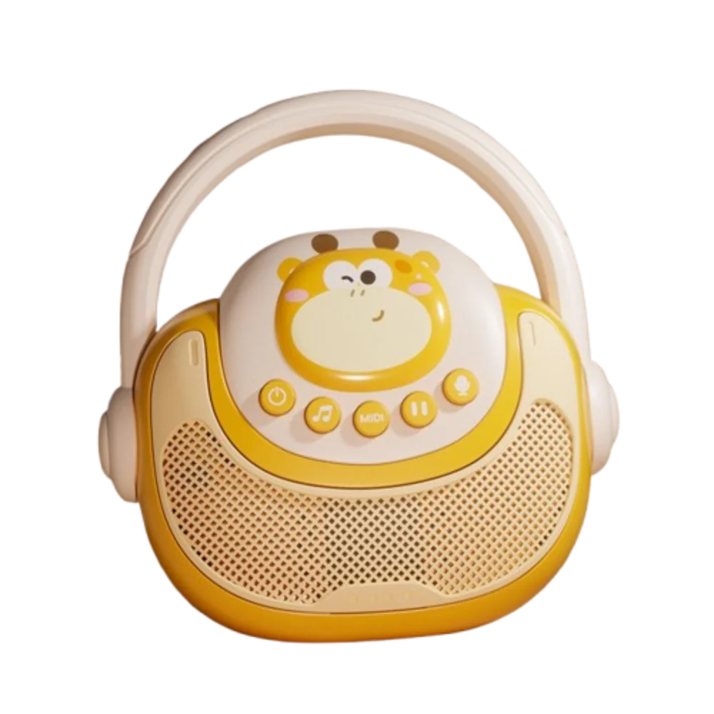 Wireless Karaoke Children's Toy Recordable Connect Phone Singing Machine Music with Light Karaoke Machine Entertainment