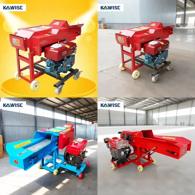 High Efficiency Chaff Cutter for Cutting Straw and Grass for Poultry Cattle Sheep and Goat Feed