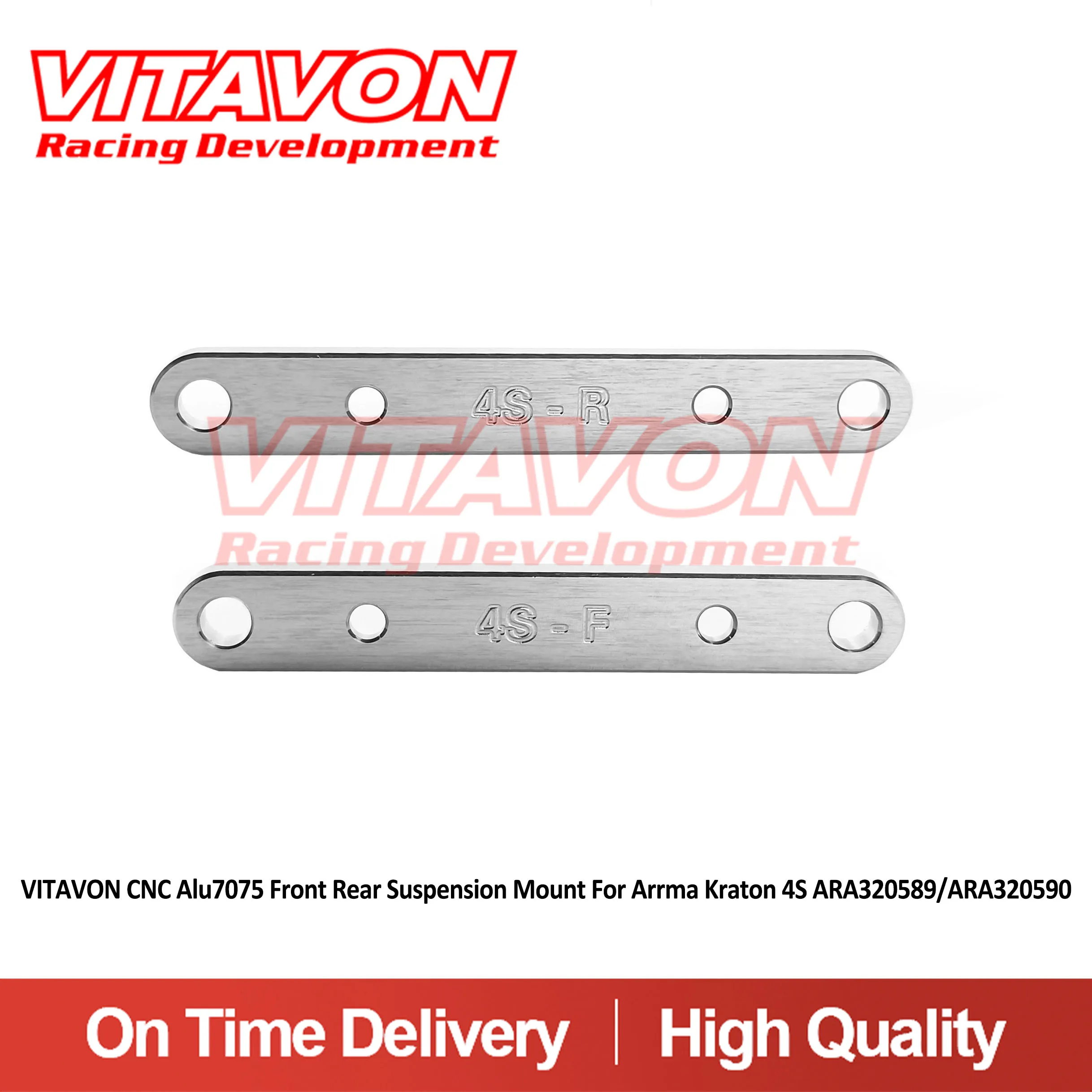 VITAVON CNC Alu7075 Front Rear Suspension Mount For Arrma Kraton 4S