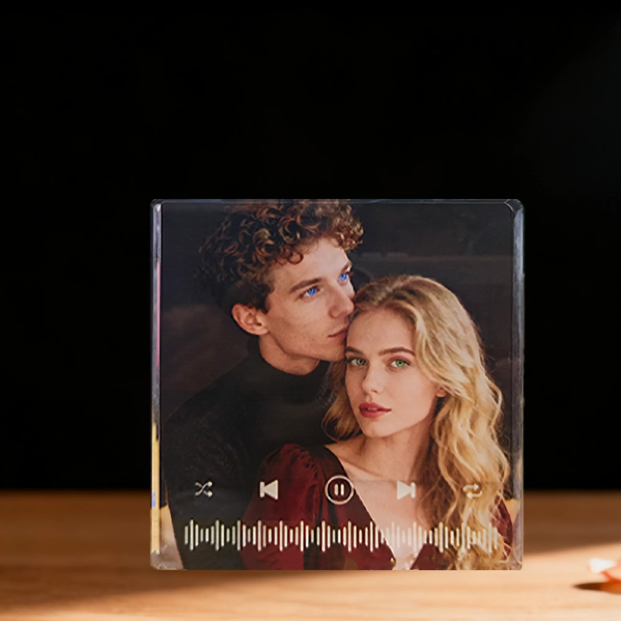 

Personalized Photo Acrylic Plaque for Couples Him Her Anniversary Gift Custom Romantic Birthday Valentine's Day Present Mr & Mrs