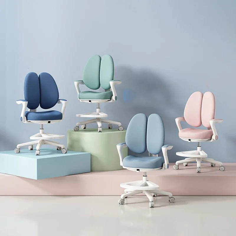 Chair Girl Child Study Safety Seats Kids Furniture Children Designer School Growing Design Room Stool Fauteuil Enfant Armchair