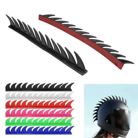 Motorcycle Universal Modified Helmet Sticker Personalized Cockscomb Horns Decal Helmet Sticker Fashion DIY Car Sticker Decor