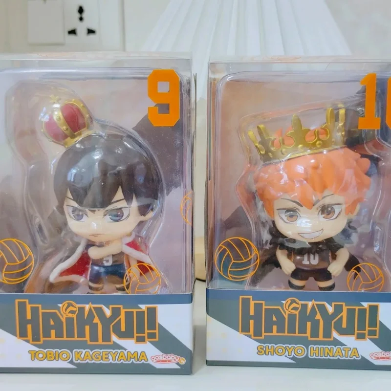 

Подлинные горячие игрушки ‌ Хайкю!! Аниме Фигурка Хината Сёйо Тобио Кагеяма Косбоби Мини Коллекционный Орнамент Подарки На День Рождения