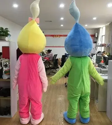 Natal gota de água mascote adulto tamanho trajes fantasia vestido natal cosplay para festa de halloween eventos palco desempenho co