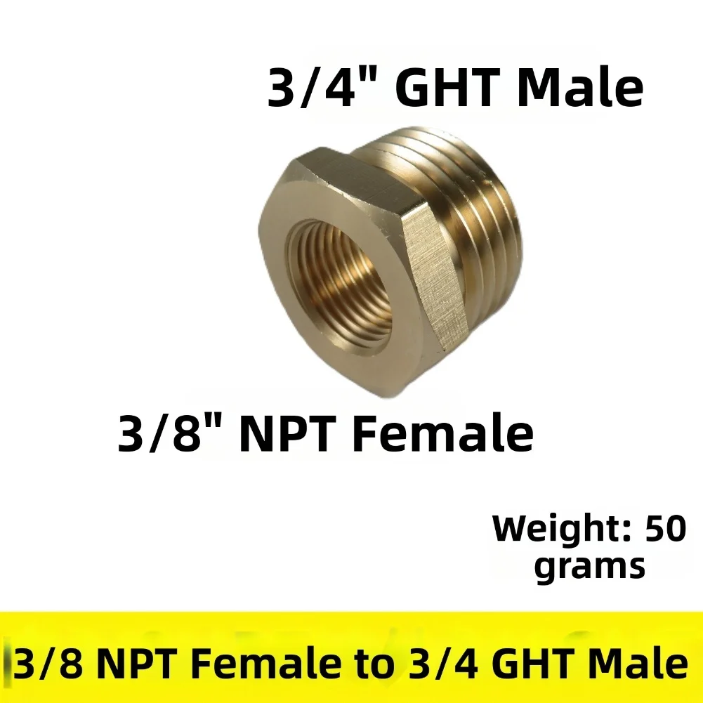 4Pcs Brass Pipe Fit…