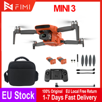 FIMI MINI 3 Drone 4K 60fps Camera 3-Axis Gimbal RC Quadcopter GPS FPV 9KM Range Dual Camera Mini Drone Under 250g C0