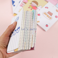 20Pcs/Set Cartoon Mix Portable Mini Notebook Notepad for Kids Birthday Party Favors School Stationery Rewards Pinata Fillers