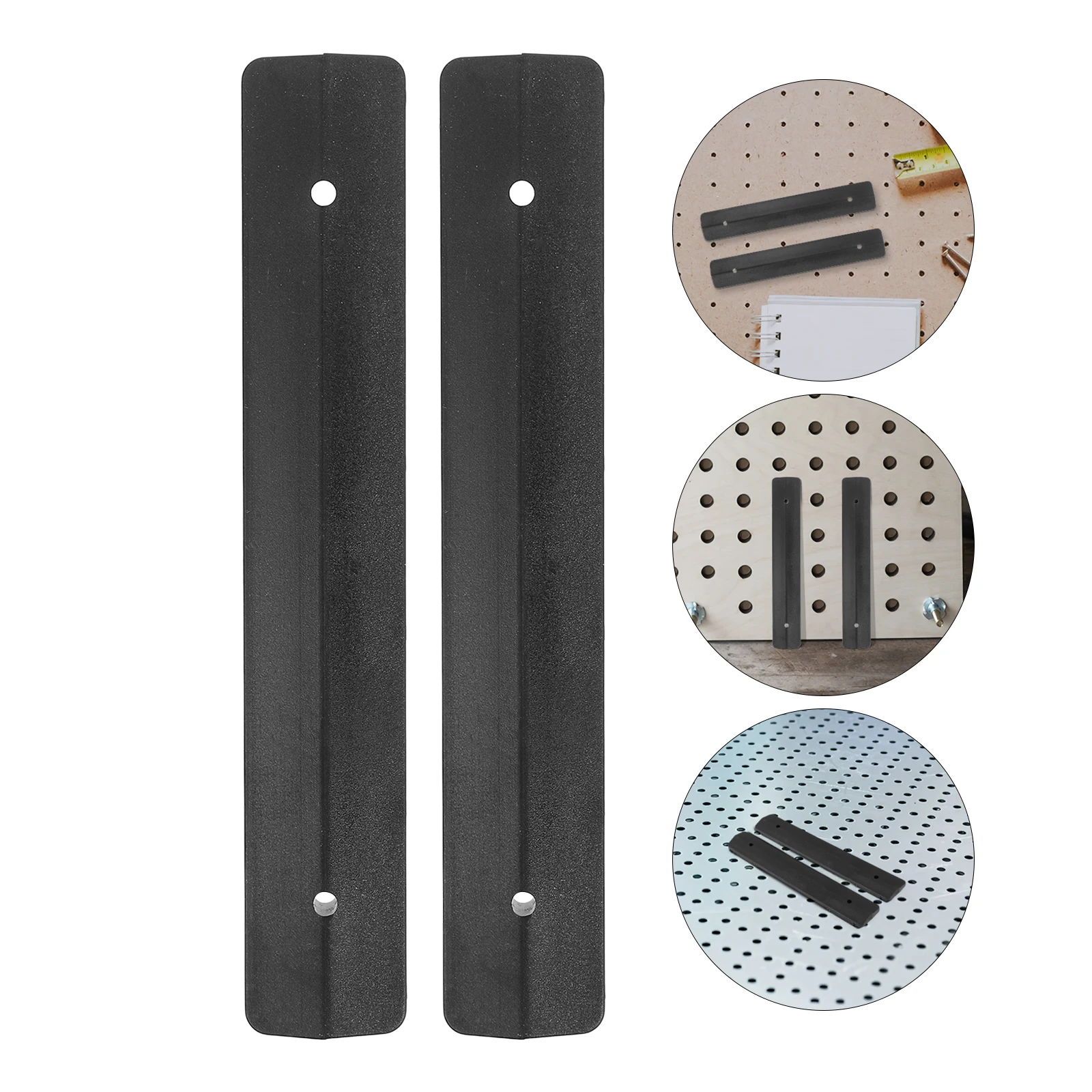 

2pcs Heavy Duty Pegboard Hooks Garage Wall Tools Industrial Hardware Accessories For Kitchen Tool Hanger Plastic