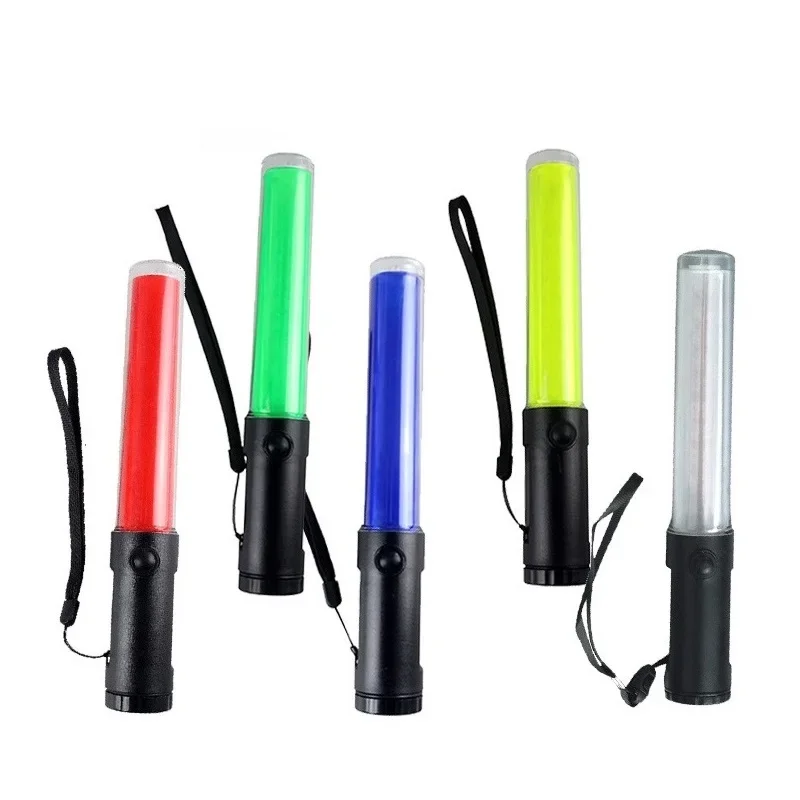 260 Multi-functional Signal Wand 3 Flashing Modes Rechargeable Warning Light LED Road Traffic Rod For Car Directing