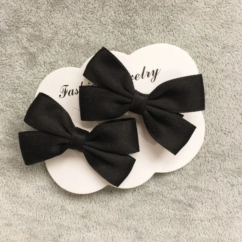 2PCS New Cute Bow Headgear Sweet Girl Hair Accessories Summer Girls Red Clips Baby Hairpins Bridesmaid Hair Clips Gifts