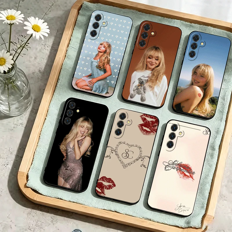 CR66 S-Sabrina C-Carpenter Phone Case For Samsung Galaxy A17 A16 A15 A14 A13 A57 A56 A55 A54 A53 A37 A36 A35 A34 A33 A27 A26 A25