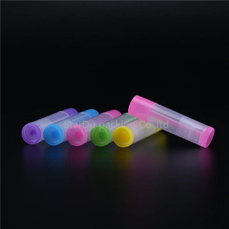 1000pcs 5g 5ml Lipstick Tube Lip Balm Containers Empty Cosmetic Containers Lotion Container Glue Stick Clear Travel Bottle