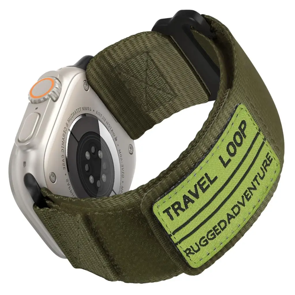 Trail Loop Strap for Apple Watch Ultra Band 49mm 44mm 45mm 42mm Sport Nylon Correa Bracelet iWatch Series 9 7 6 5 4 8 SE Ultra 2