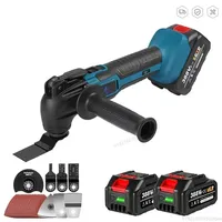 Oscillating Multi Tool 20000PM Cordless Level 6 Vibration Woodworking Tool Electric Decoration Trimmer for Makita 18v Battery