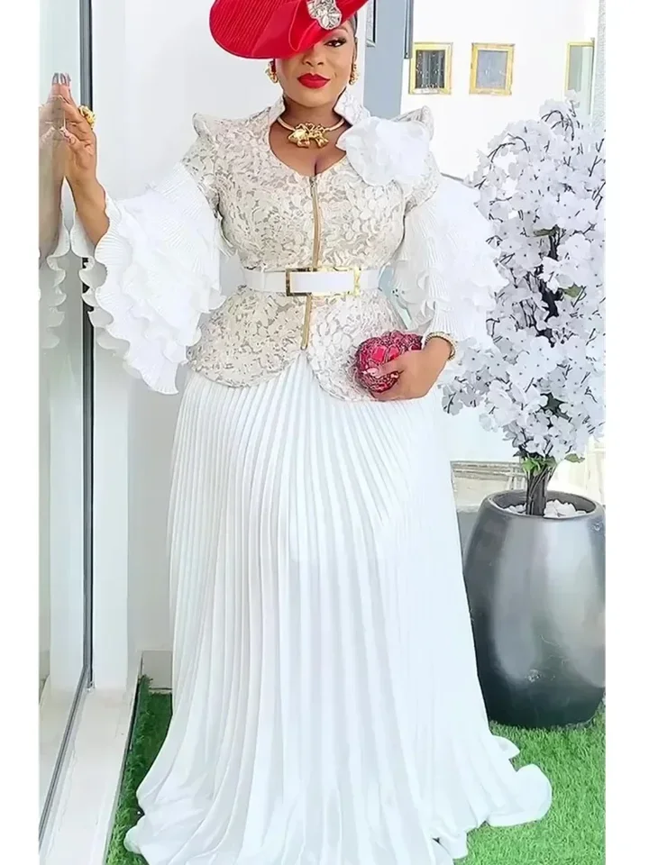 

Африканская одежда для женщин, комплекты из 2 предметов, топы и юбки, костюмы Dashiki Ankara, наряды 2024, платье больших размеров, свадебные платья