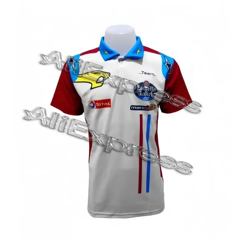 

Marc VDS Racing Team Polo Shirt Motorcycle Racing T-shirt Men's and Women's Sports Casual T-shirt Latest Hot Sale