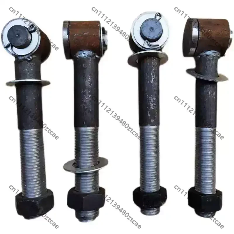 Thickened Tightening Bolt Safety Hook Spare Parts For Dump Truck Rear Door Wire Lock Anti-Leakage