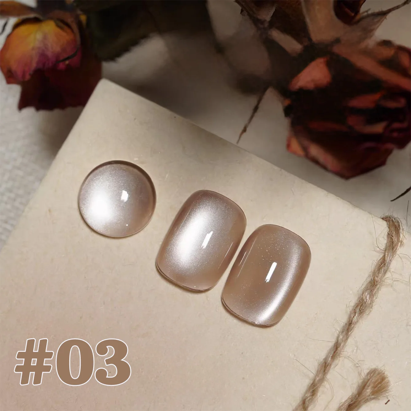 12ML 1-16PCS Beach Essentials Summer Nails Top Selling Fenglin Evening Moonlight Cat Eye Green Glass Bead Magnet Gel Nail Polish