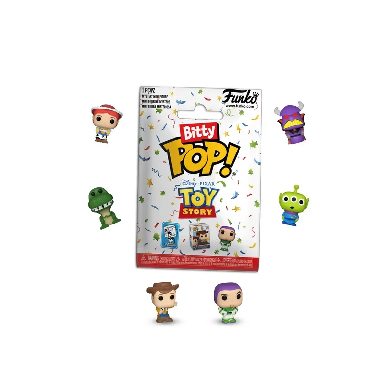 Funko Bitty Pop Disney Toy Story Mystery Blind Bags Spielzeug Minifiguren Puppenspielzeug Sammeln Sie Ornamente Kindergeschenke