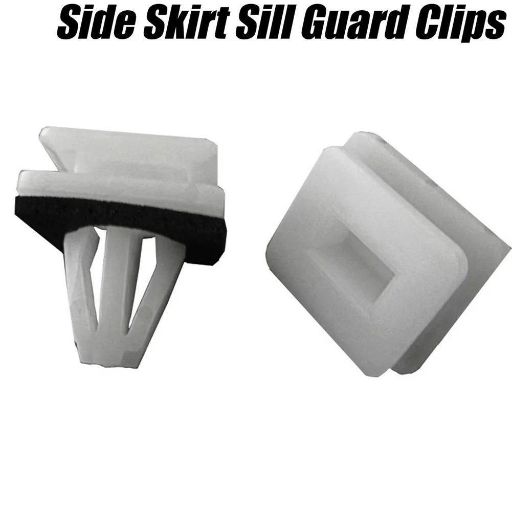 

Moulding Clip Screw Guard Panel Rocker Rocker Cover Side Skirt Trim ABS Plastic Accessories Car Fit For Honda Civic