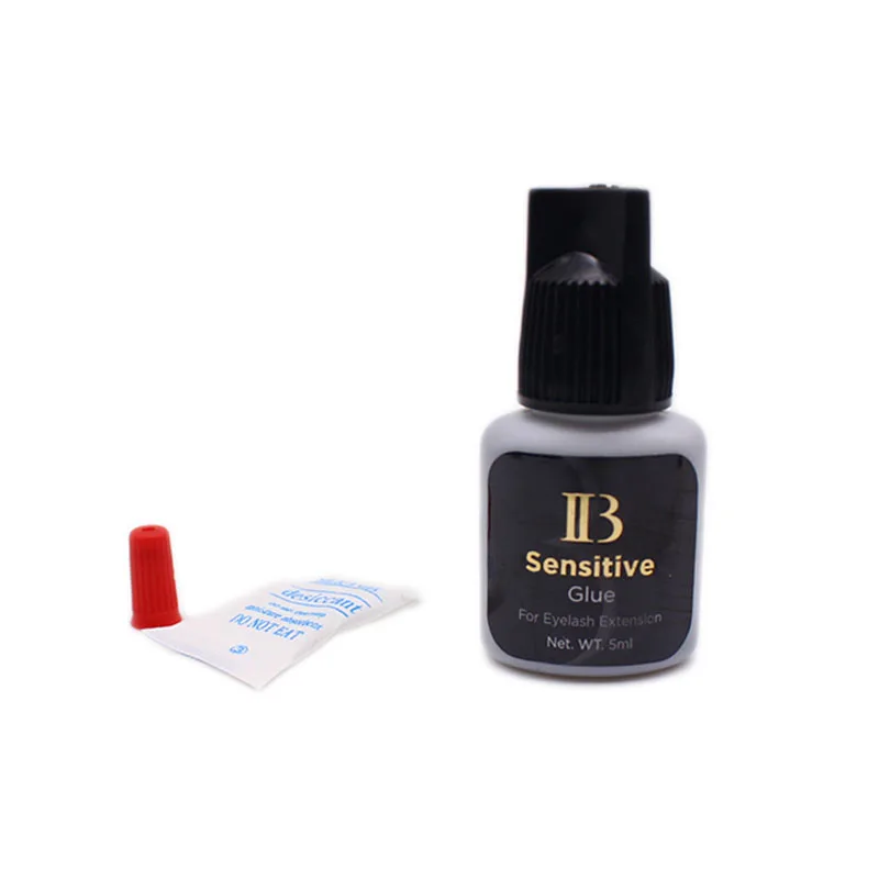 IB Sensitive Eyelash Extension Glue 5ml Fast Drying Great Retention Low Stimulation Strong Fake Lashes Glue