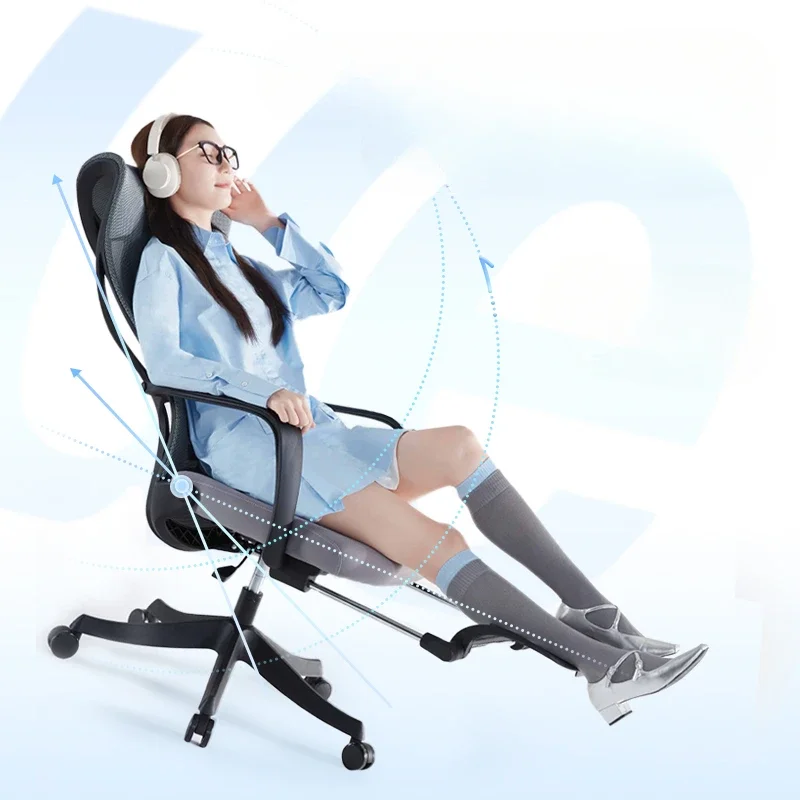 Gaming Office Desk Chair Rolling Computer Mesh Work Backrest Design Cheap Gamer Transformer Silla De Escritorio Furniture