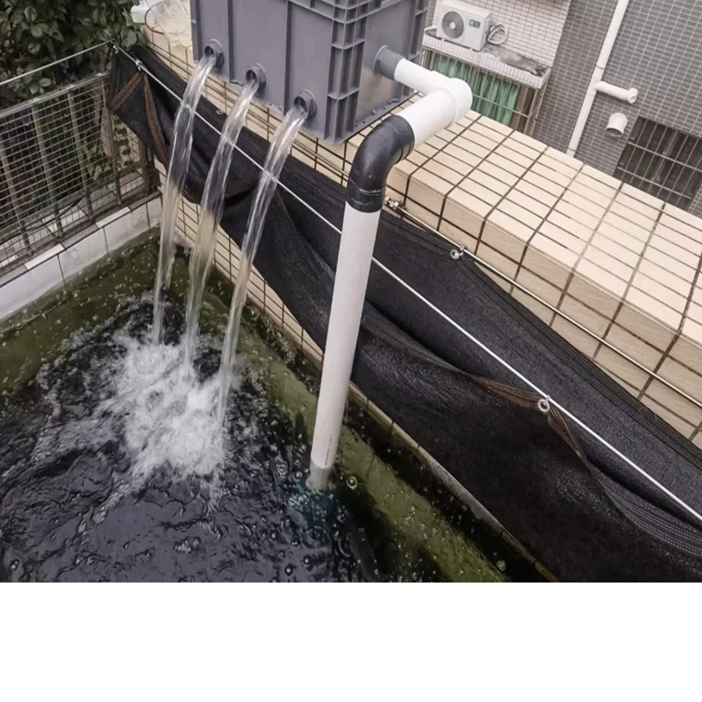 Pond Micro Drum Filter Biological Filtration System Koi Pond Water Treatment Purification Equipment