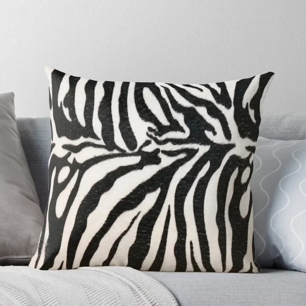 

zebra stripes.. Throw Pillow Christmas Pillows christmas pillow case Pillow