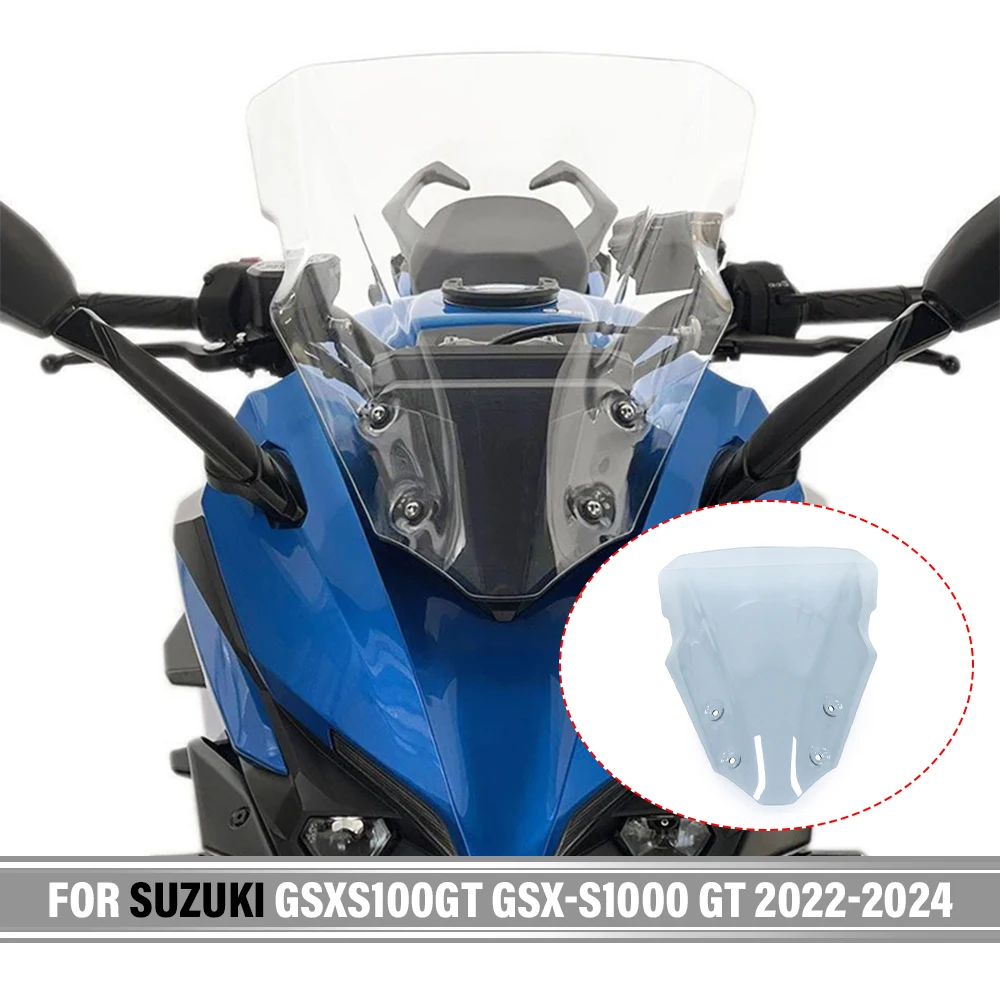 Motorcycle Windscreen Windshield Screen Shield For SUZUKI GSXS1000GT GSX-S1000GT GSXS GSX-S 1000 GT 2022 2023 2024