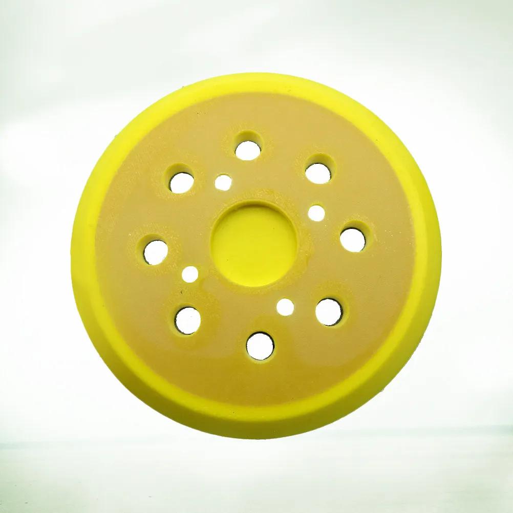 

5 Inch 8 Hole Four-Eye Grinding Disc 125Mm Electric Polishing Disc for Pneumatic Machines Dust- -Proof Balanced