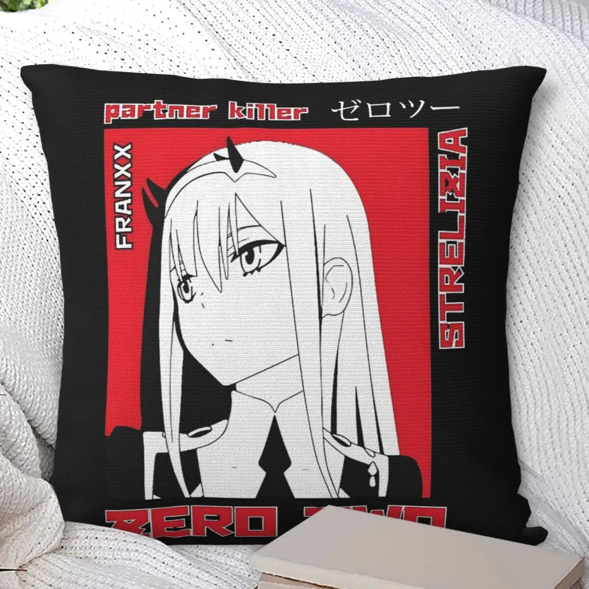 وسادة غطاء أنيمي صفر اثنين مخصص لتقوم بها بنفسك غطاء الوسادة خمر كيس وسادة ل أريكة ديكور المنزل سادات