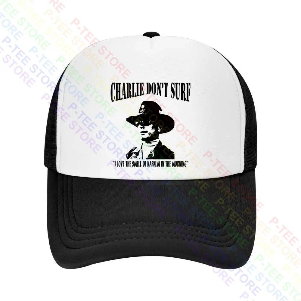 Apocalypse Now, Charlie Don'T Surf Cult Movie Vietnam, Kilgore, Nepalm Baseball Cap Snapback Caps Knitted Bucket Hat