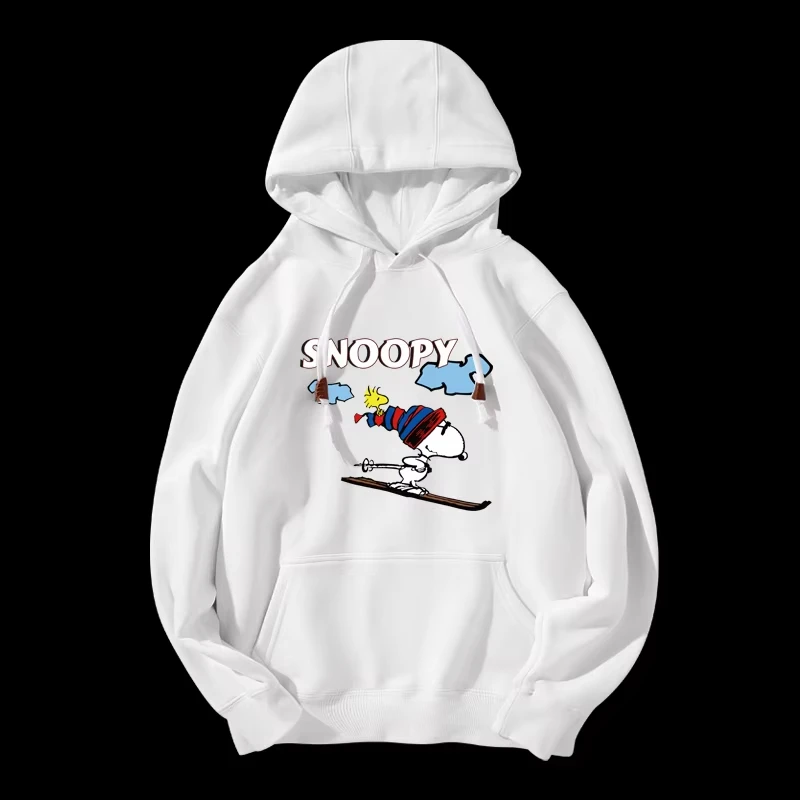 MINISO 2025 سنوبي أنيمي المرأة هوديي سنوبي الرياضة زوجين معطف الموضة موضة هوديي المرأة أفضل جودة عالية هوديي