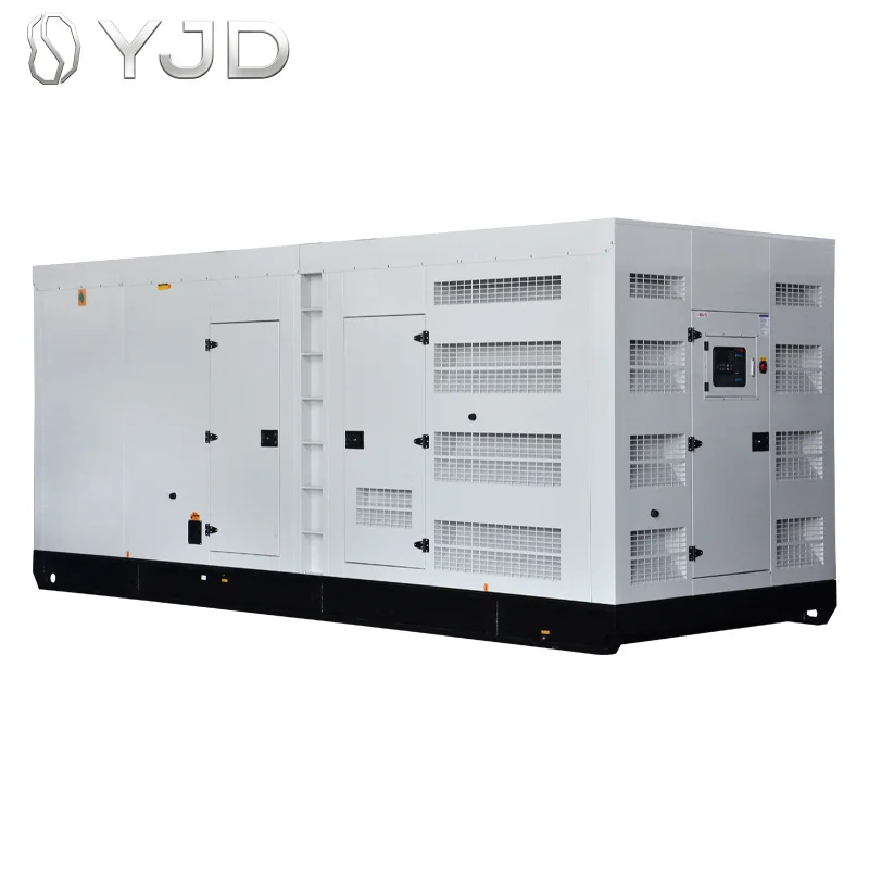 Baud-ouin Silent Type 1000KVA 800KW 1800RPM Speed Wei-chai Diesel Generator Auto-Start Water Cooled 3-Phase Genset