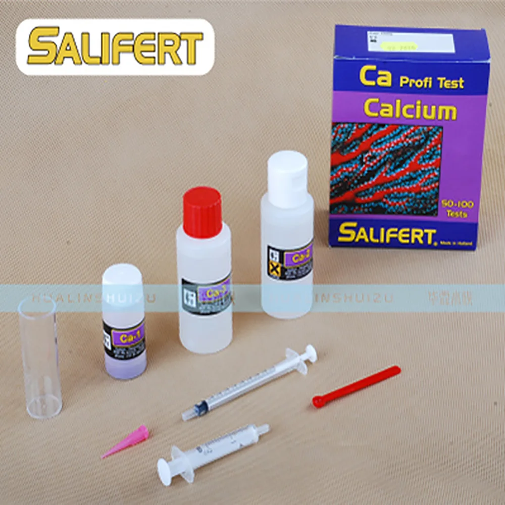 مجموعة اختبار تحليل Ca الكالسيوم KH Mg Nitrite NO3 Nitrate PH PO4 Sr خزان الشعاب المرجانية لاختبار المياه البوتاسيوم