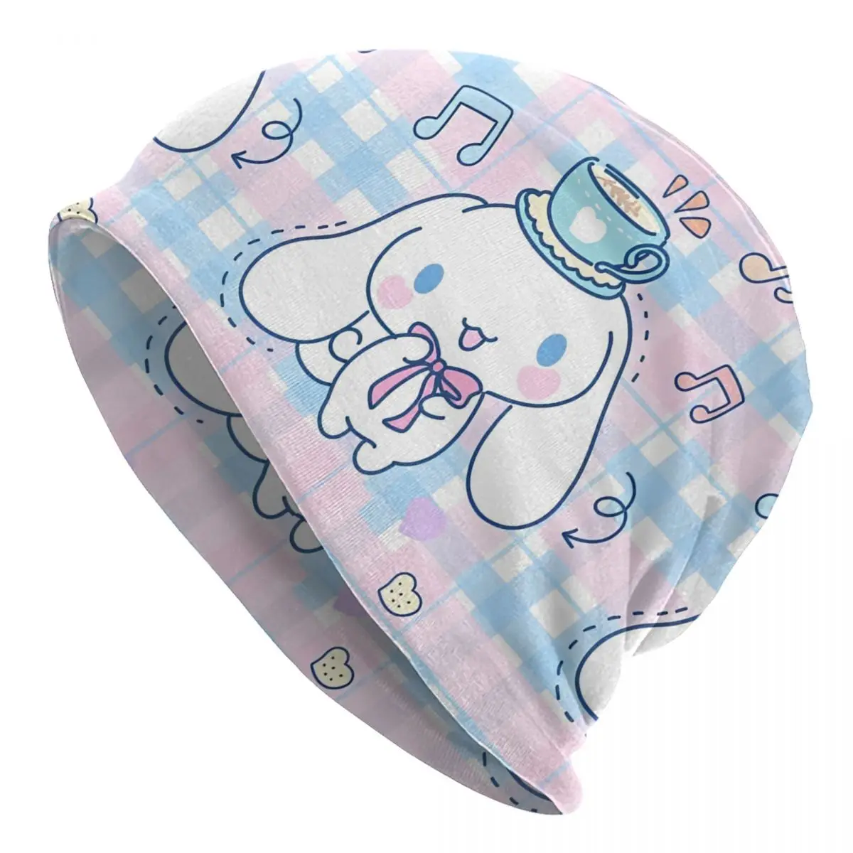

Kawaii Cinnamoroll Skullies Beanies Hats Sanrio Cute Cartoon Vintage Men Women Outdoor Caps Warm Head Wrap Bonnet Hats