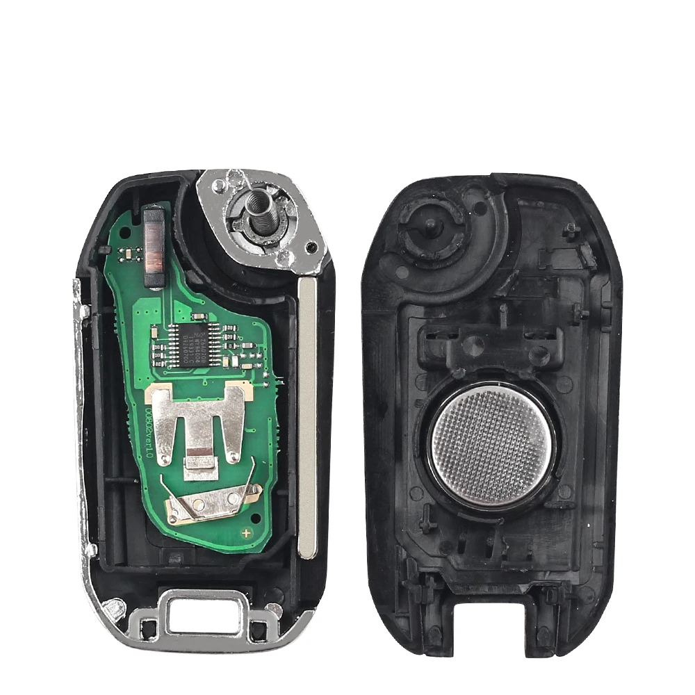 KEYYOU Remote Control Key For Peugeot 208 2008 301 308 5008 508 For C4 Cactus 2014+ Hella HU83/VA2 434MHz FSK ID46-pcf7941