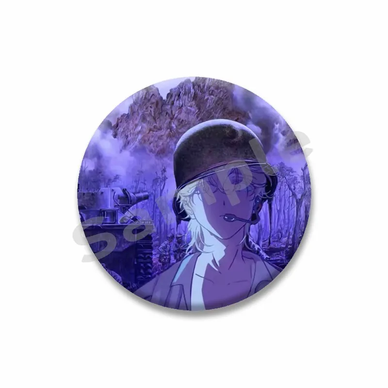 Anime Alien Stage Button Pins, Cartoon Character Gift