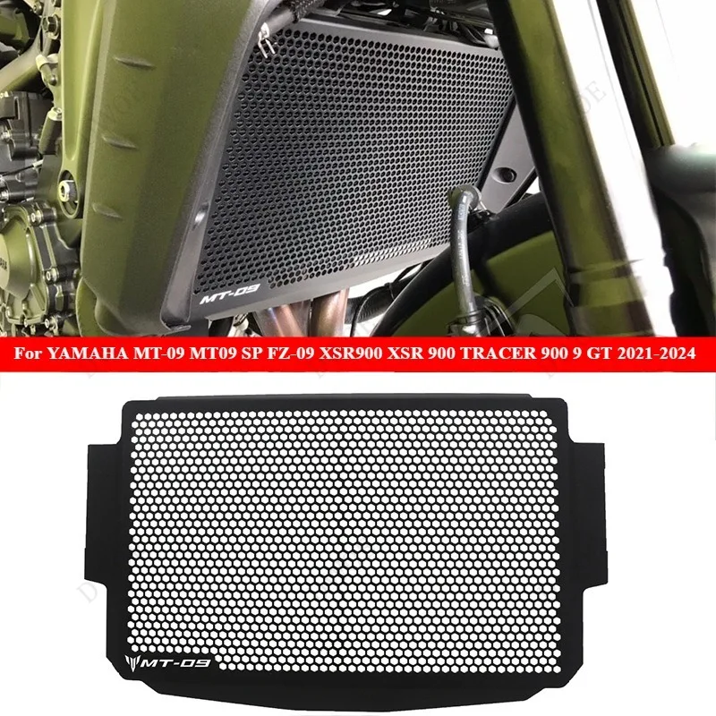 Motorcycle Radiator Grille Guard Protector Cover For YAMAHA MT-09 MT09 sp FZ-09 XSR900 XSR 900 TRACER 900 9 GT 2021 2022-2024