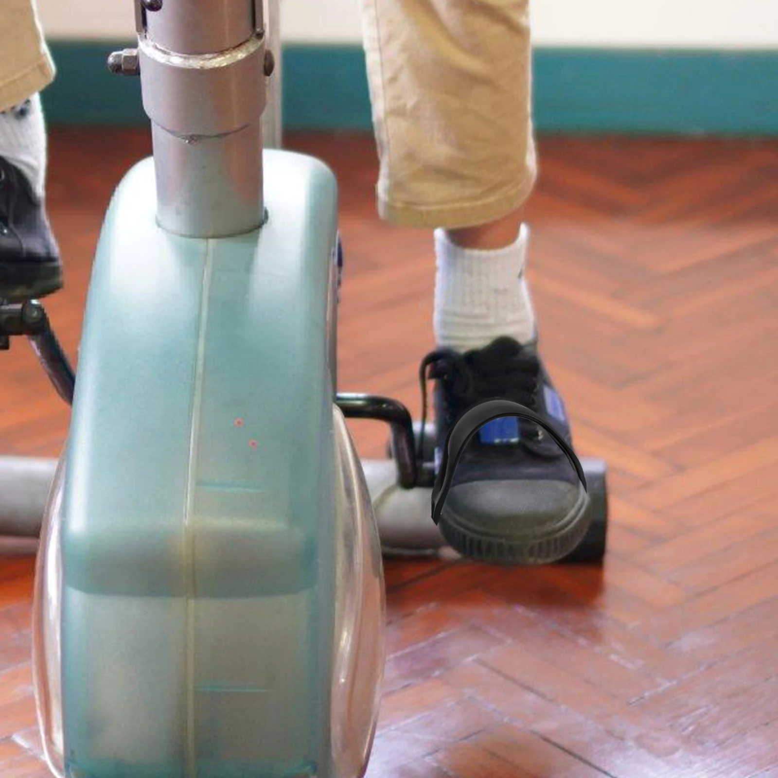 

1Pair Adjustable Sports Bike Pedal Straps Durable Plastic Straps for Exercise Bikes Cycling Fix Bands Anti-Slipping