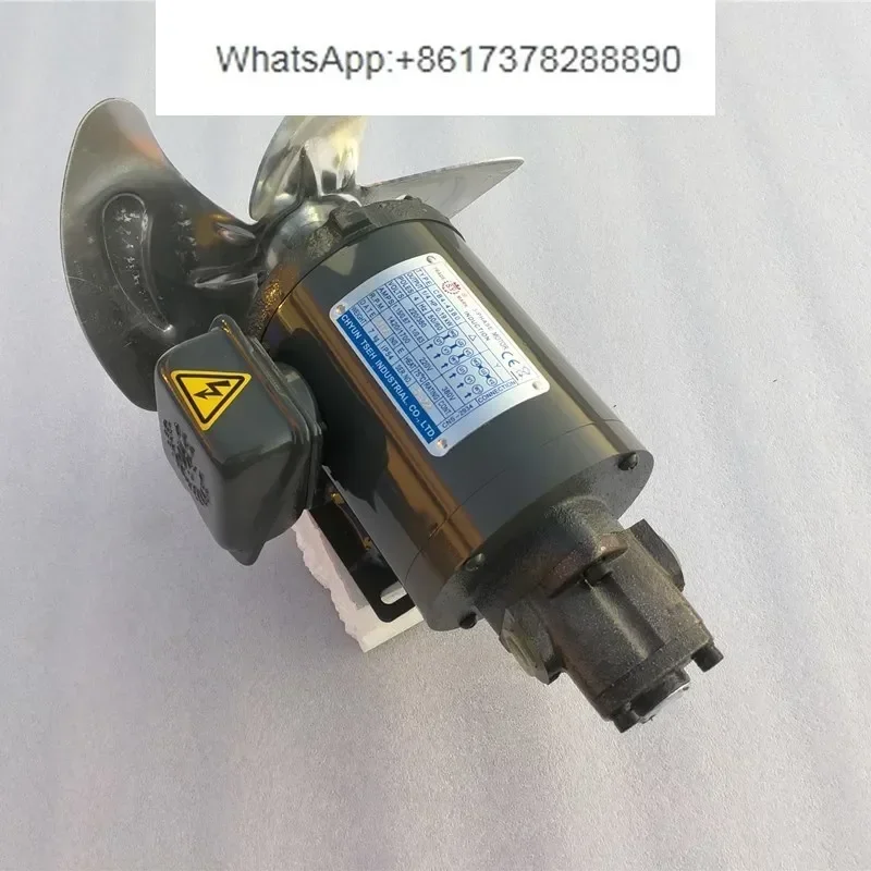 Taiwan HBP-12A Haber oil cooler HBO-250 is suitable for oil pump assembly with fan blade and motor factory direct sales