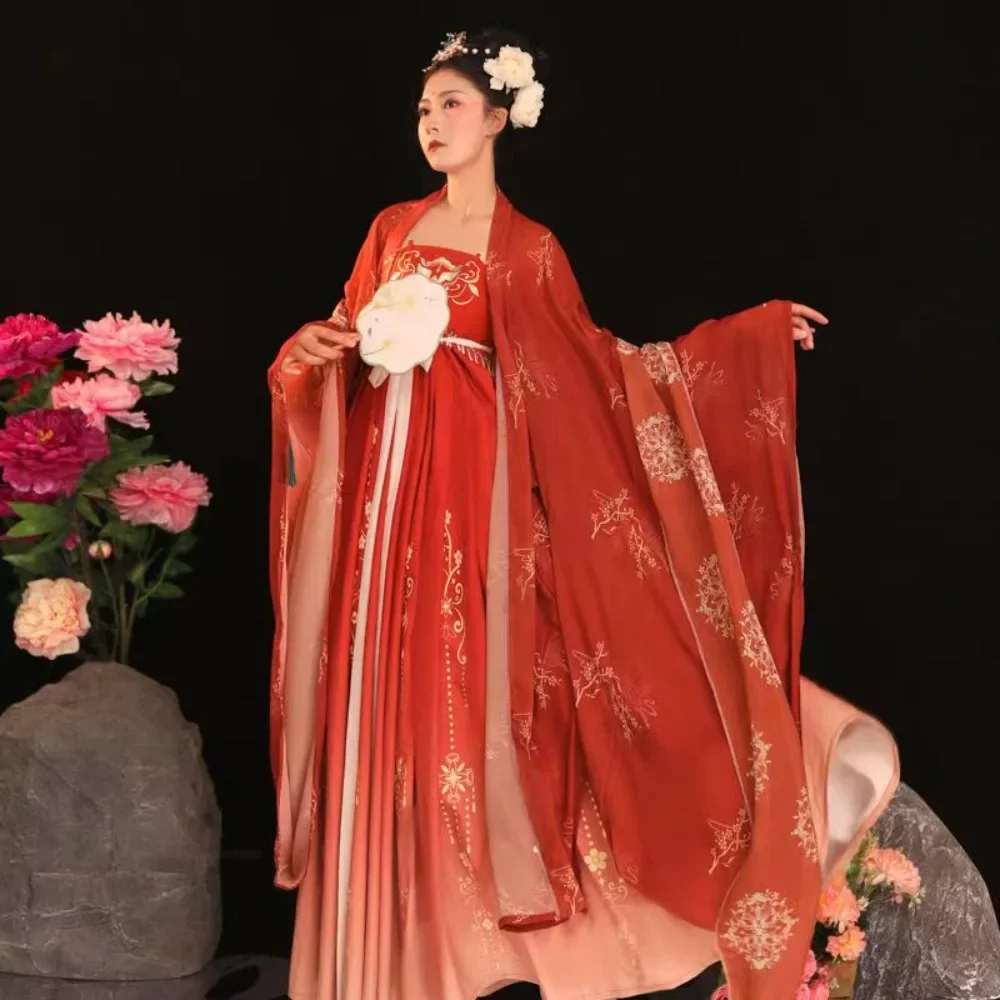 Ancient Style Elegant Princess Performance Clothes Chinese Traditional Cosplay Costumes Women Hanfu Dress Tang Suit for Oriental