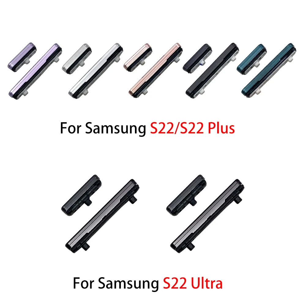 For Samsung S22 S22 Plus S22 Ultra Power Volume Button Phone Turn On Off Side Key Flex Cable Switch Side