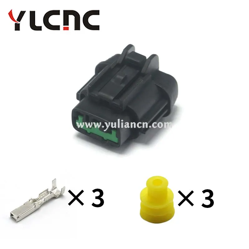 YLCNC factory direct sales 1Set 3Pin Automotive Sensor Connector Calibrator Headlight Plug For Nissan 6188-0555 6185-0868