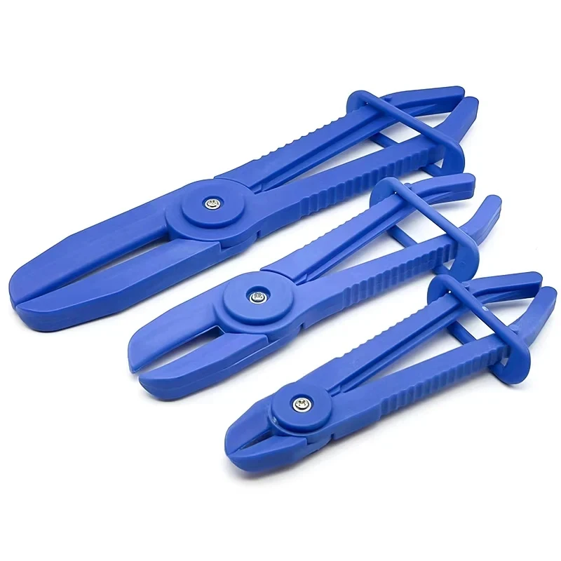 

Three-Piece Automotive Nylon Pipe Clamps – Hands-Free Operation, Ideal for Brake, Fuel & Water Pipes