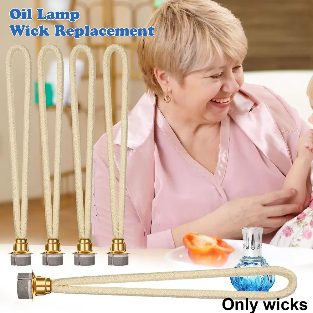 Day Diffuser Aromatherapy Decorations Oil Lamp Wick Replacement Fragrance Lamps Wick Air Tightly Control Catalytic Burner