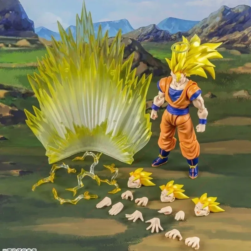 

Demoniacal Fit DF SHF SSJ3 Golden Storm Son Goku Фигурка Игрушка Модель Подарок